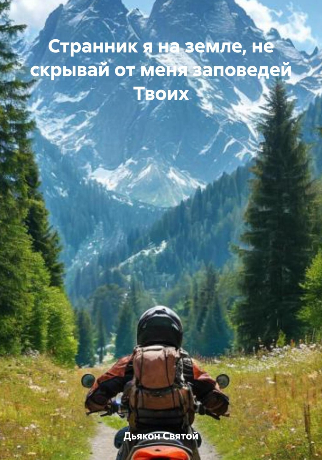 Обложка книги «Странник я на земле, не скрывай от меня заповедей Твоих»
