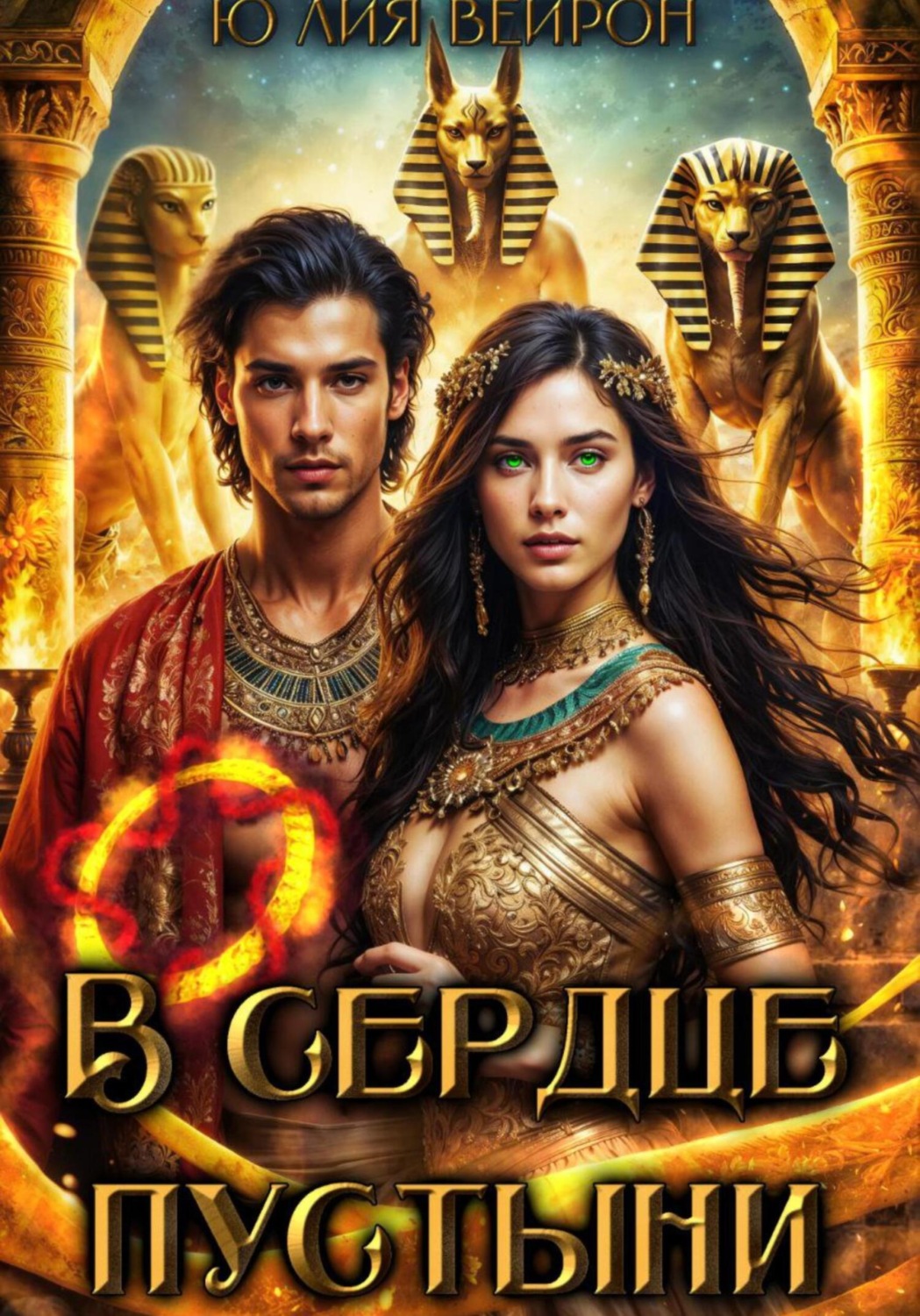 Обложка книги «В сердце пустыни»