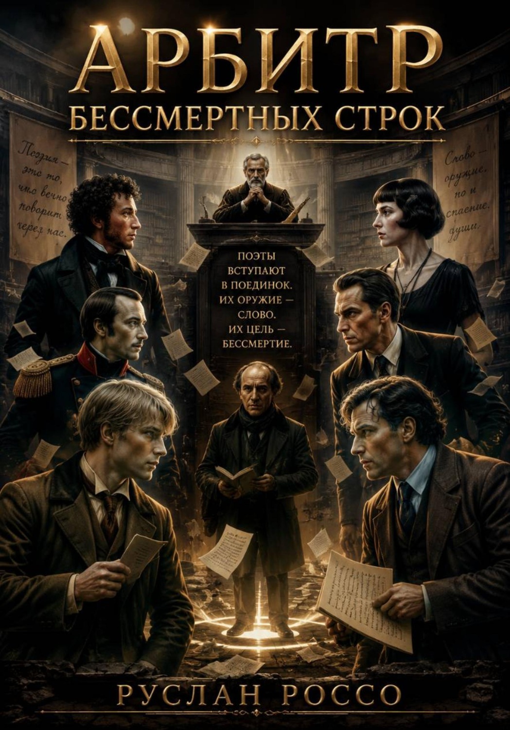 Обложка книги «Арбитр бессмертных строк»