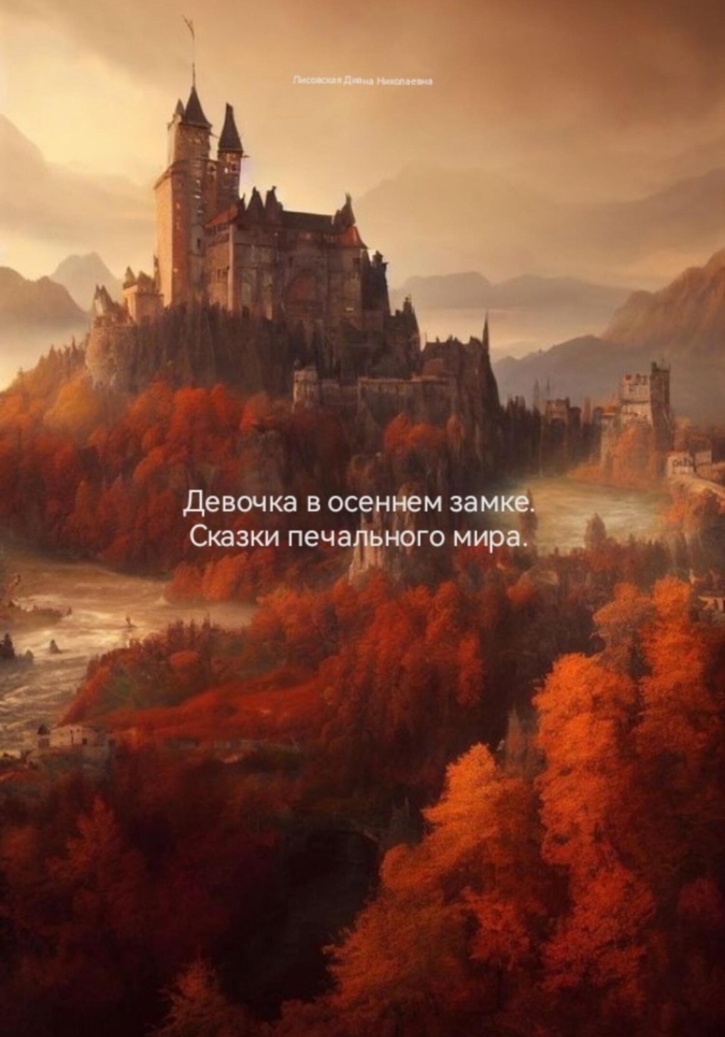 Обложка книги «Девочка в осеннем замке. Сказки печального мира»