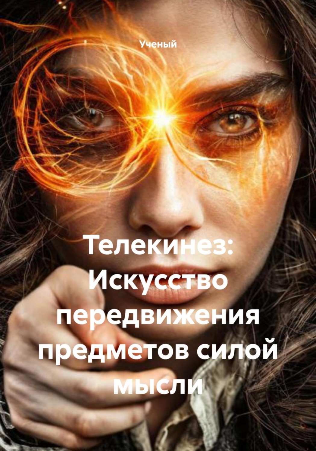 Обложка книги «Телекинез: Искусство передвижения предметов силой мысли»