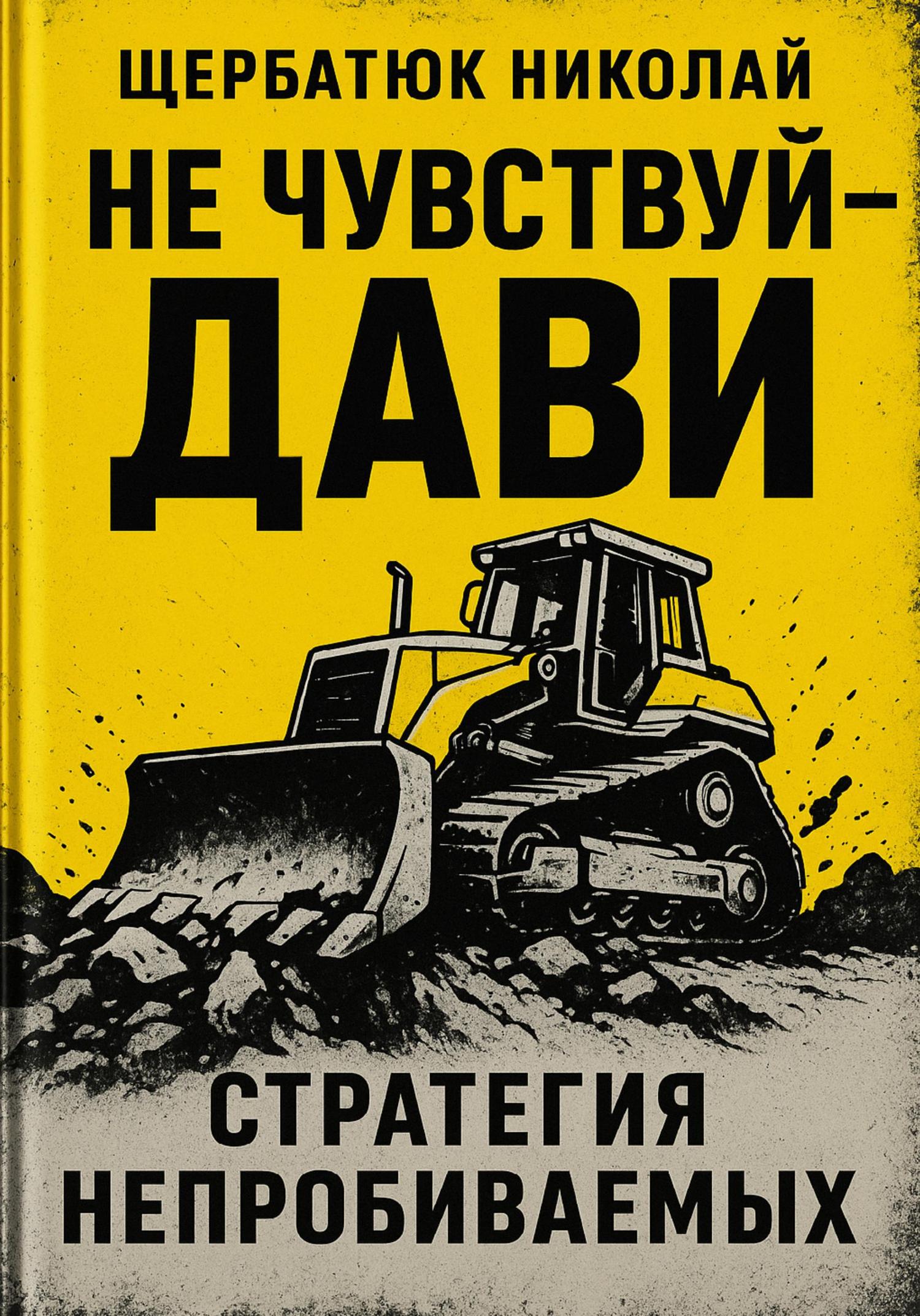 Обложка книги «Не чувствуй – дави. Стратегия непробиваемых»