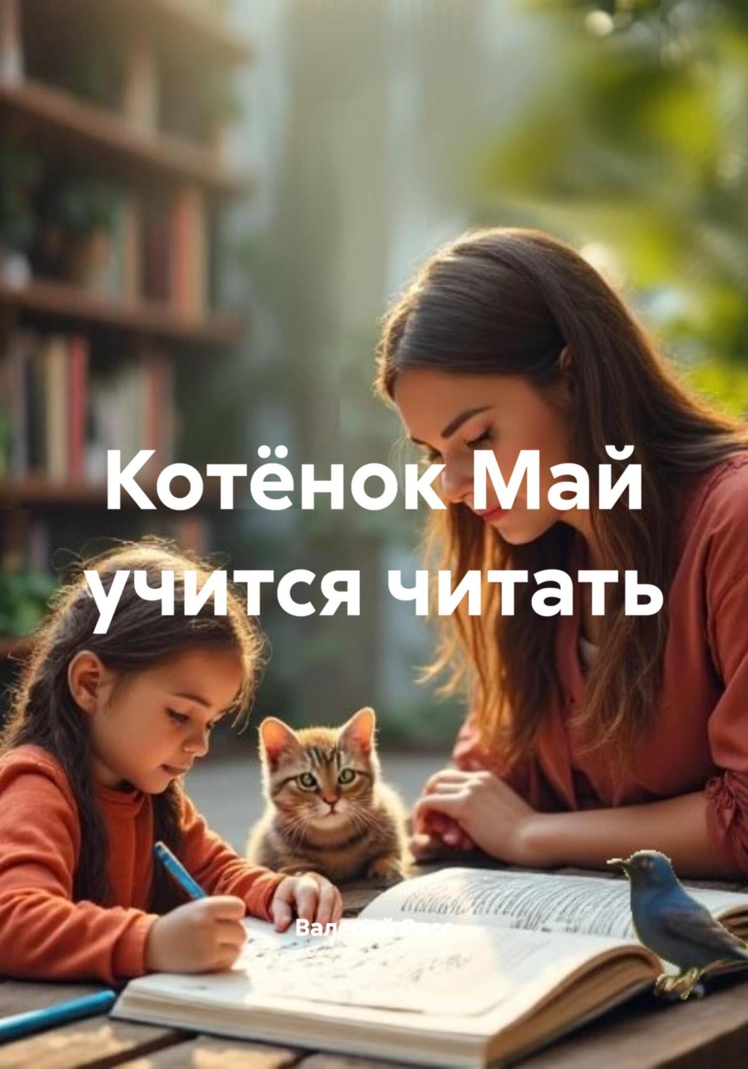 Обложка книги «Котёнок Май учится читать»