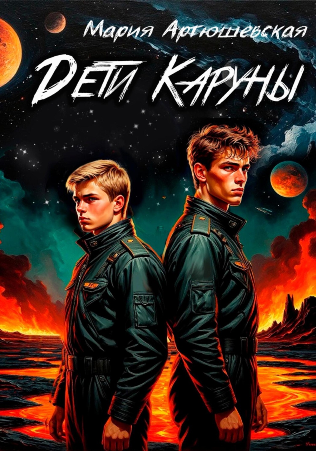 Обложка книги «Дети Каруны»