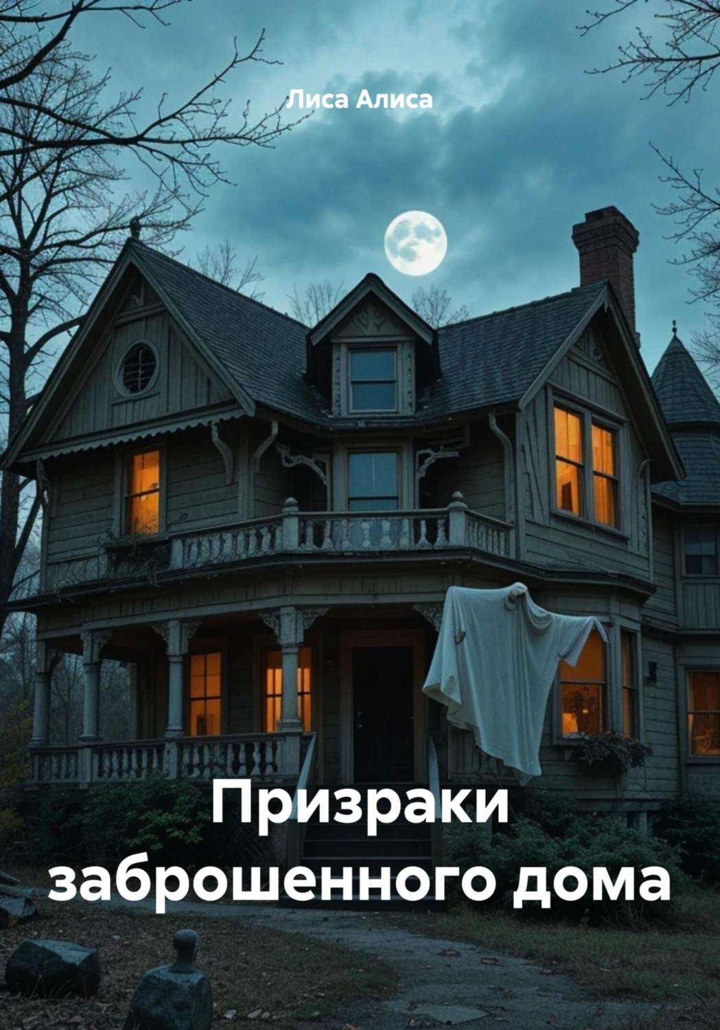 Обложка книги «Призраки заброшенного дома»