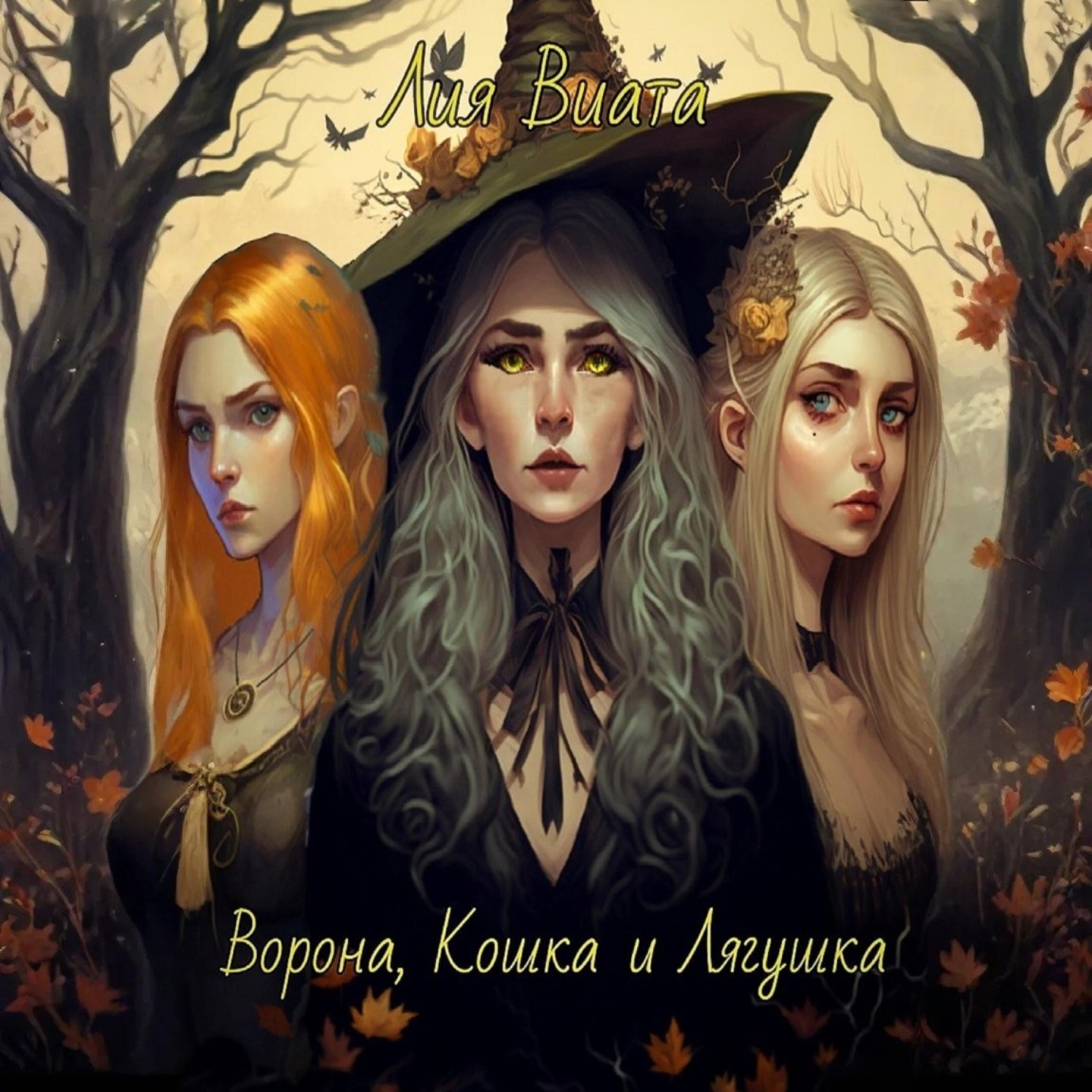 Обложка книги «Ворона, Кошка и Лягушка»