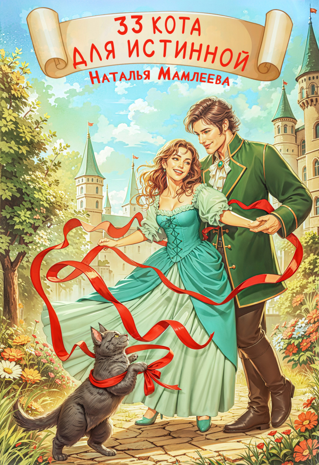 Обложка книги «33 кота для истинной»