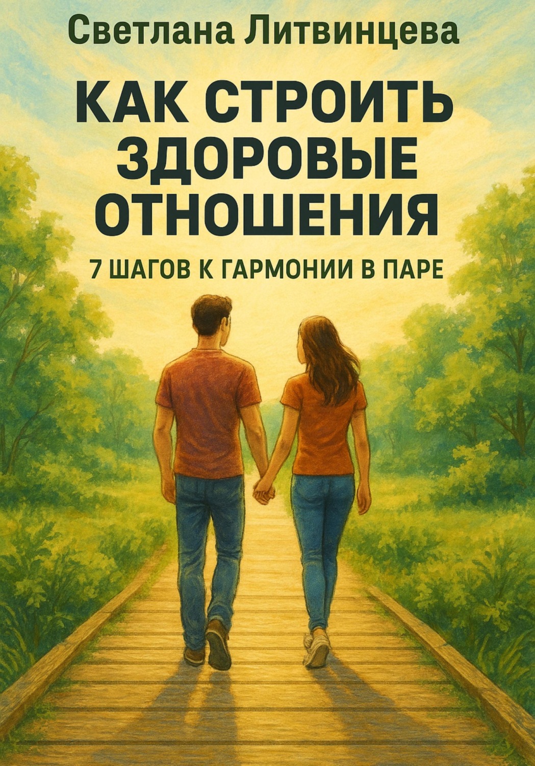 Обложка книги «Как строить здоровые отношения. 7 шагов к гармонии в паре»