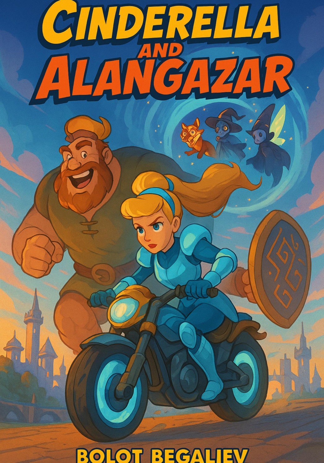 Обложка книги «Cinderella and Alangazar»
