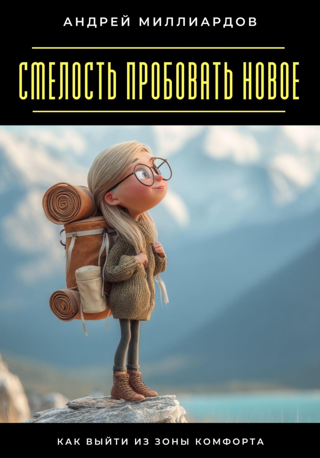 Обложка книги «Смелость пробовать новое. Как выйти из зоны комфорта»