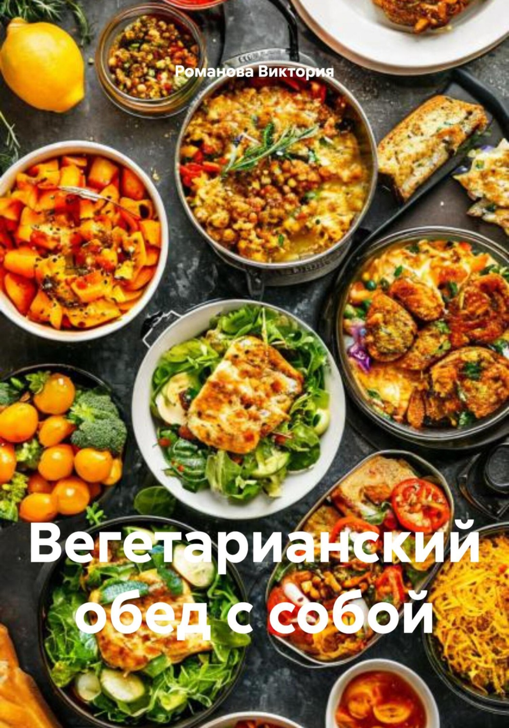 Обложка книги «Вегетарианский обед с собой»