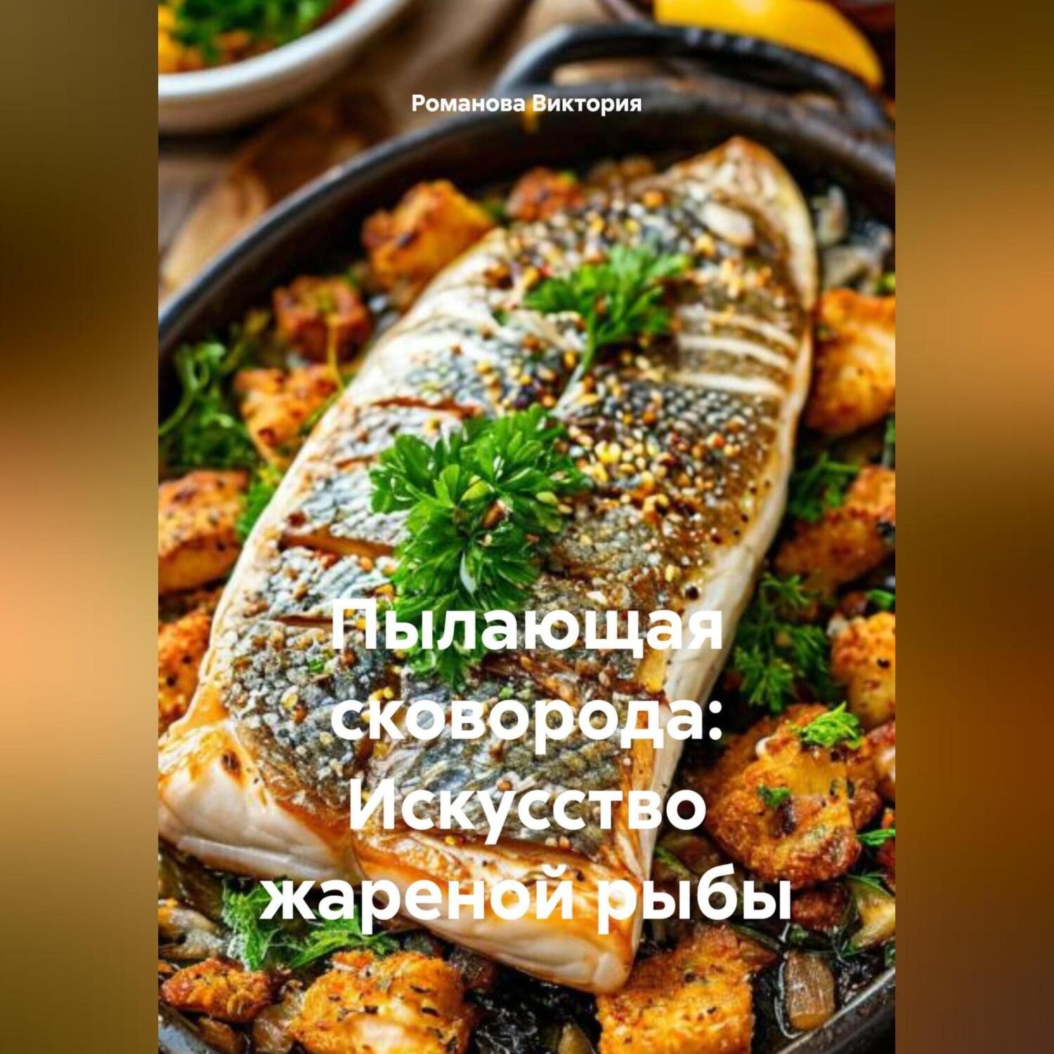 Обложка книги «Пылающая сковорода: Искусство жареной рыбы»