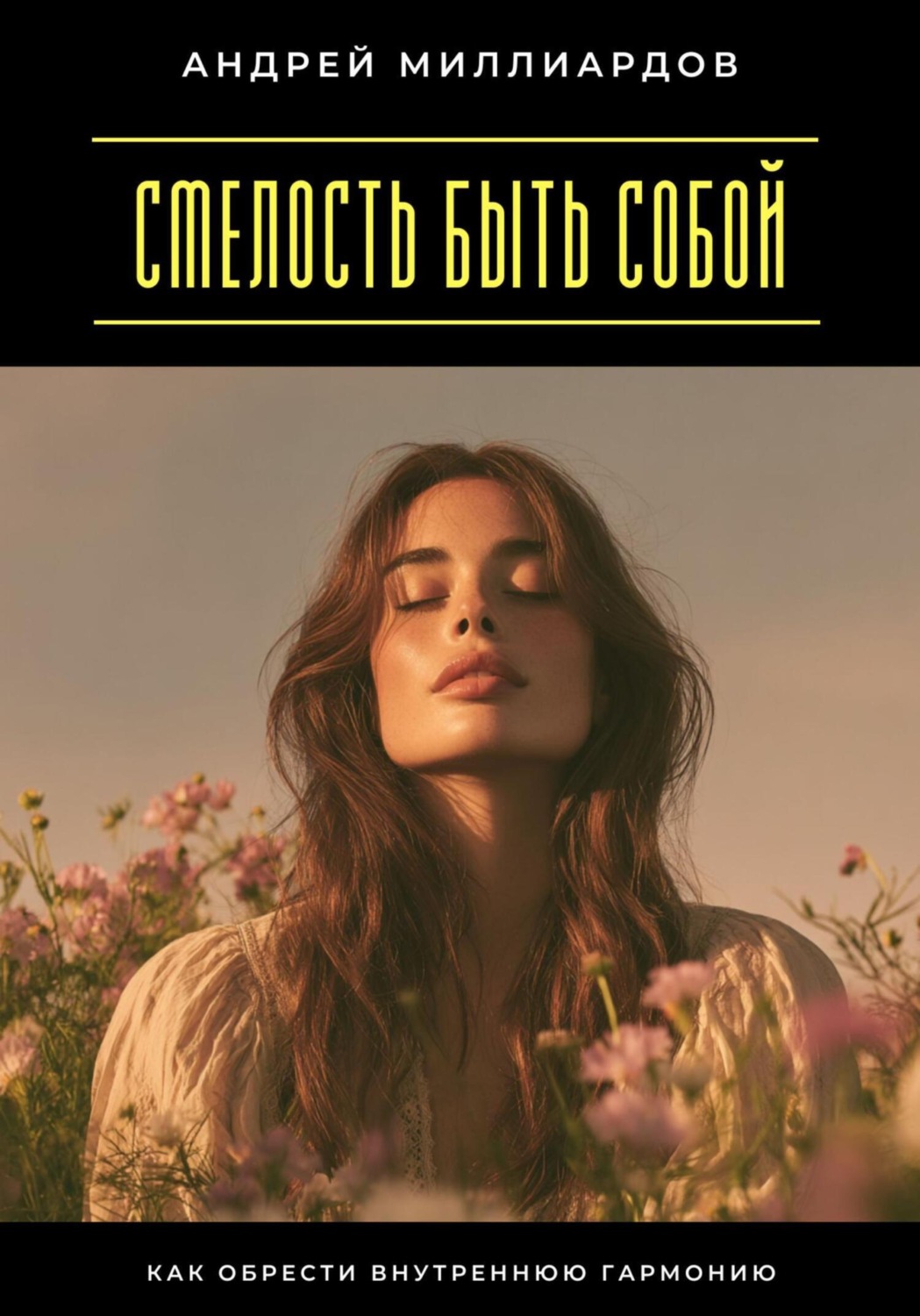 Обложка книги «Смелость быть собой. Как обрести внутреннюю гармонию»