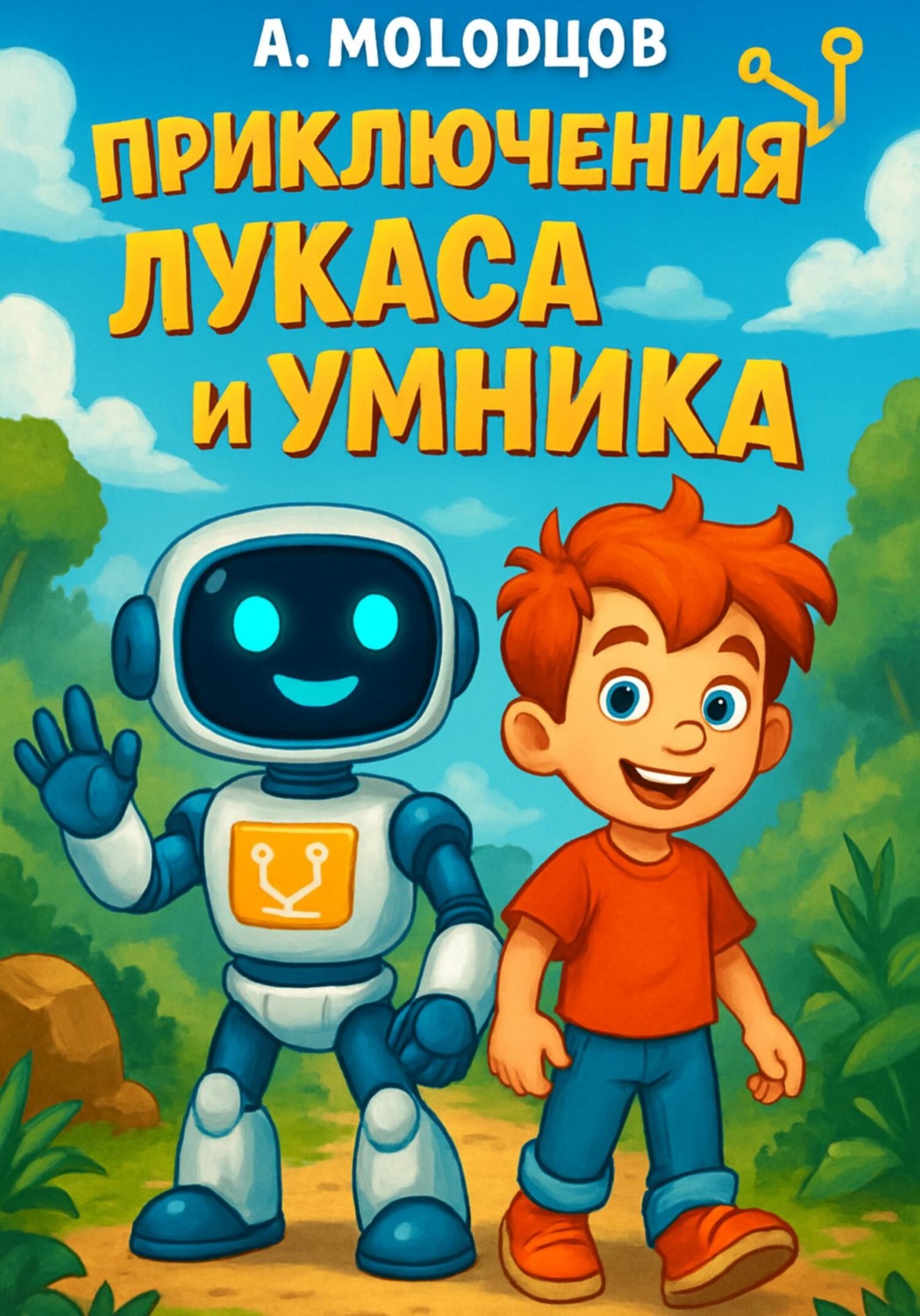 Обложка книги «Приключение Лукаса и Умника»