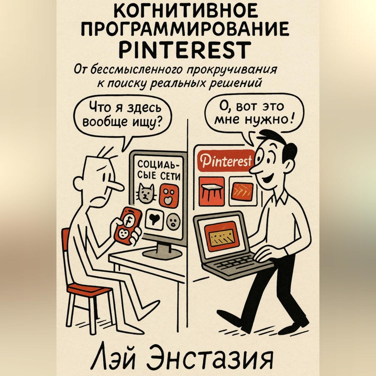 Обложка книги «Когнитивное программирование Pinterest»