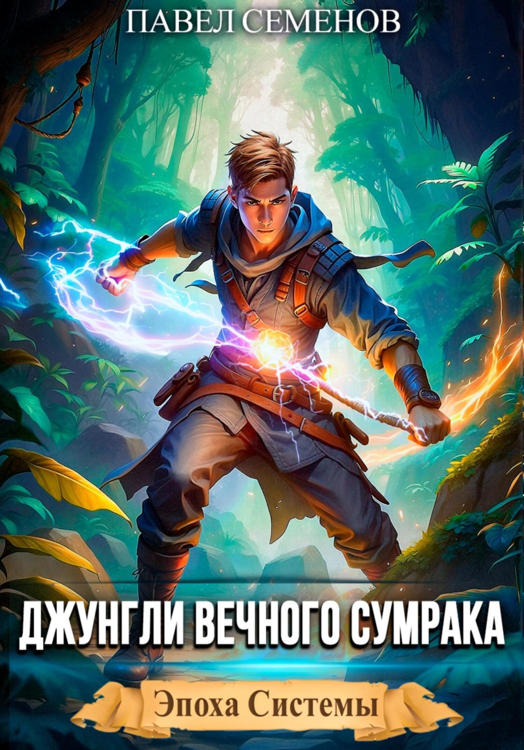 Обложка книги «Джунгли Вечного Сумрака»