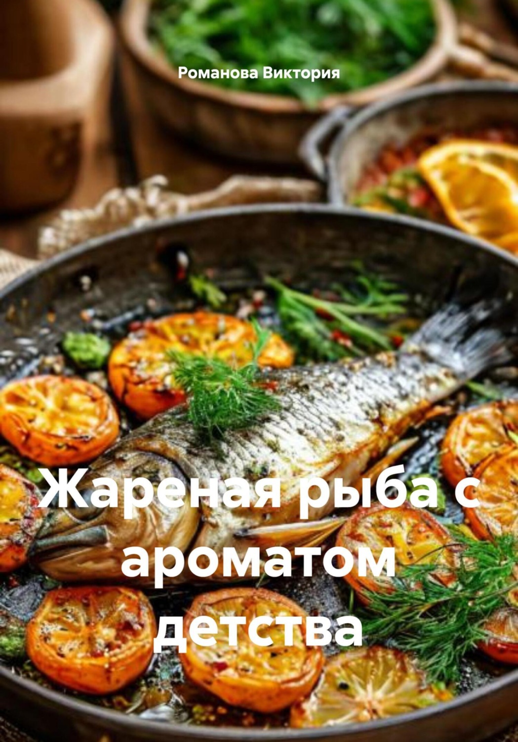 Обложка книги «Жареная рыба с ароматом детства»