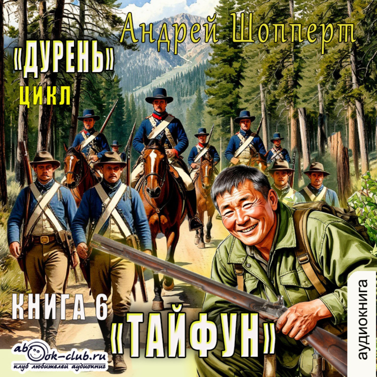 Обложка книги «Дурень. Книга шестая. Тайфун»