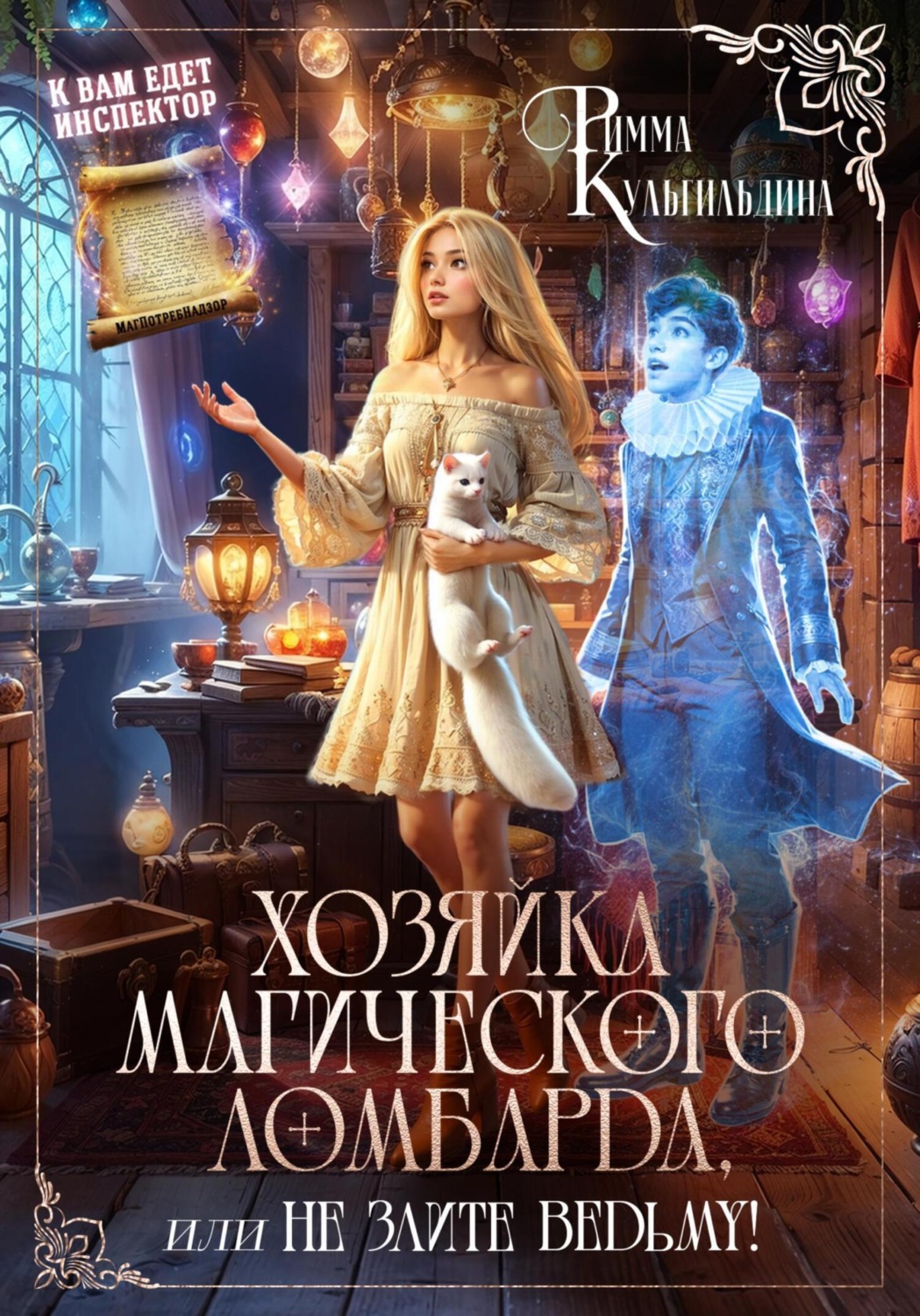 Обложка книги «Хозяйка магического ломбарда, или не злите ведьму!»
