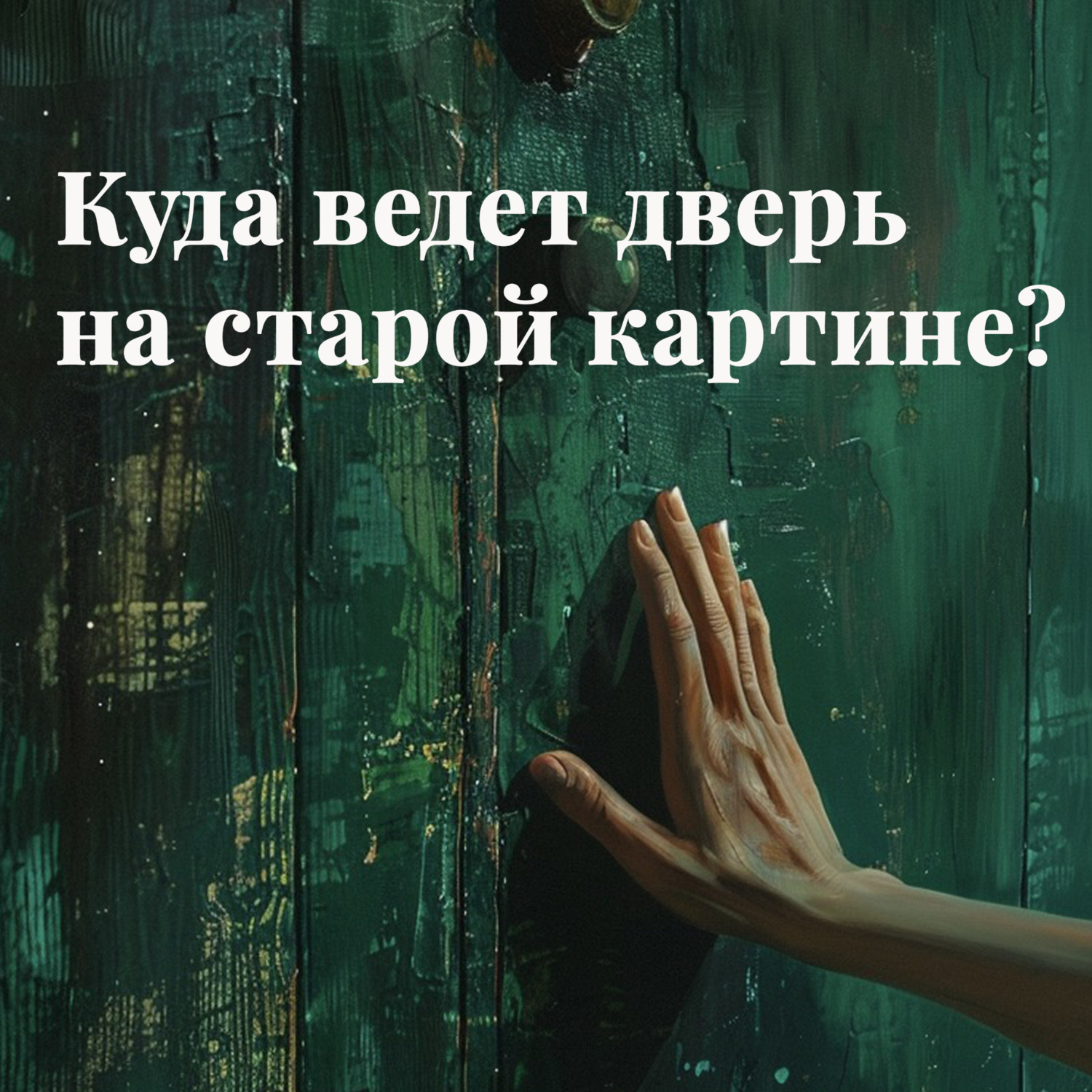 Обложка книги «Куда ведет дверь на старой картине?»