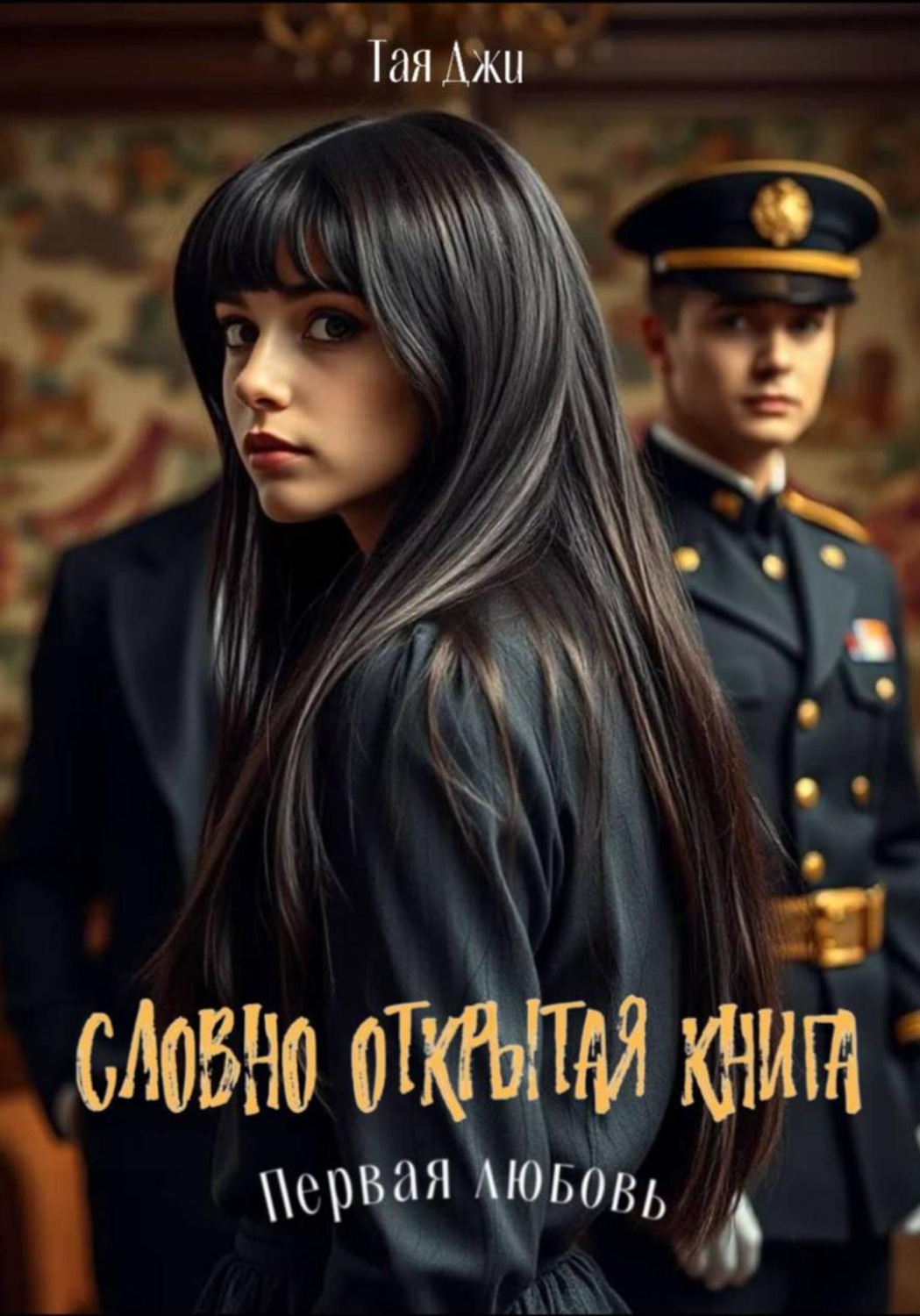 Обложка книги «Словно открытая книга. Первая любовь»