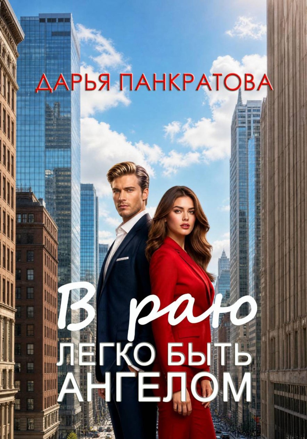 Обложка книги «В раю легко быть ангелом»