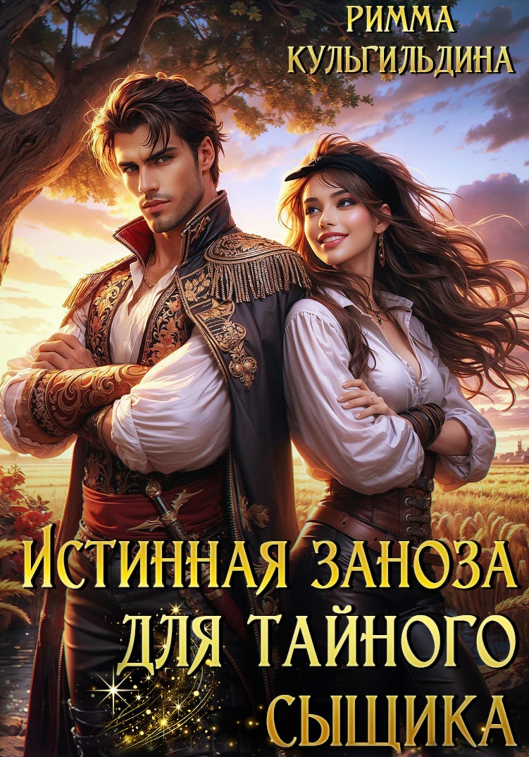 Обложка книги «Истинная заноза для тайного сыщика»