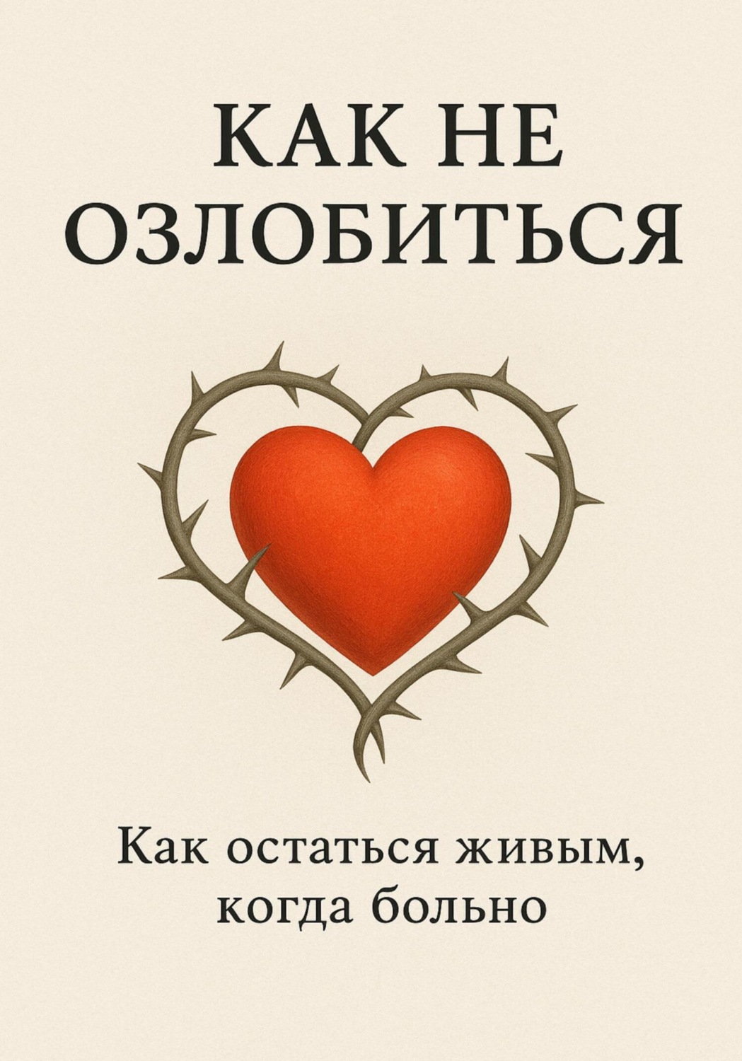 Обложка книги «Как не озлобиться»