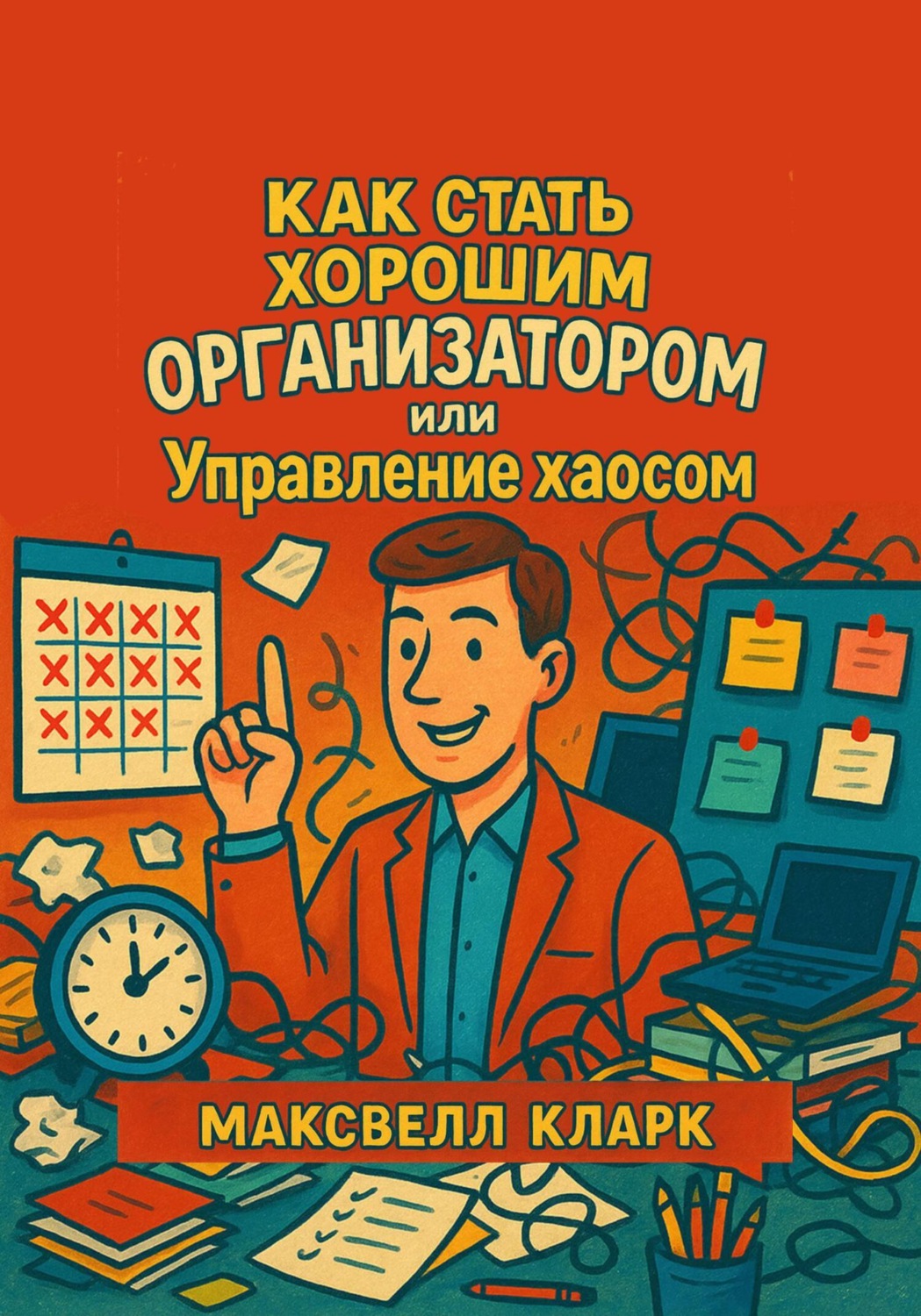 Обложка книги «Как стать хорошим организатором, или Управление хаосом»