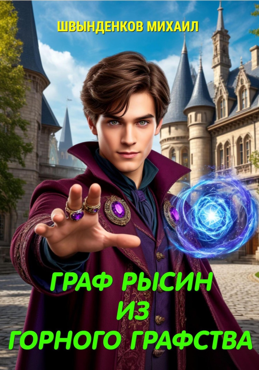 Обложка книги «Граф Рысин из горного графства»