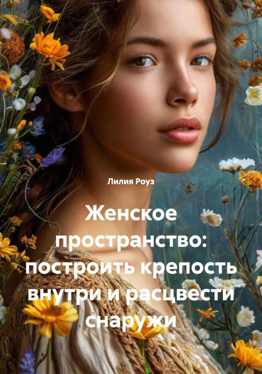 Обложка книги «Женское пространство: построить крепость внутри и расцвести снаружи»