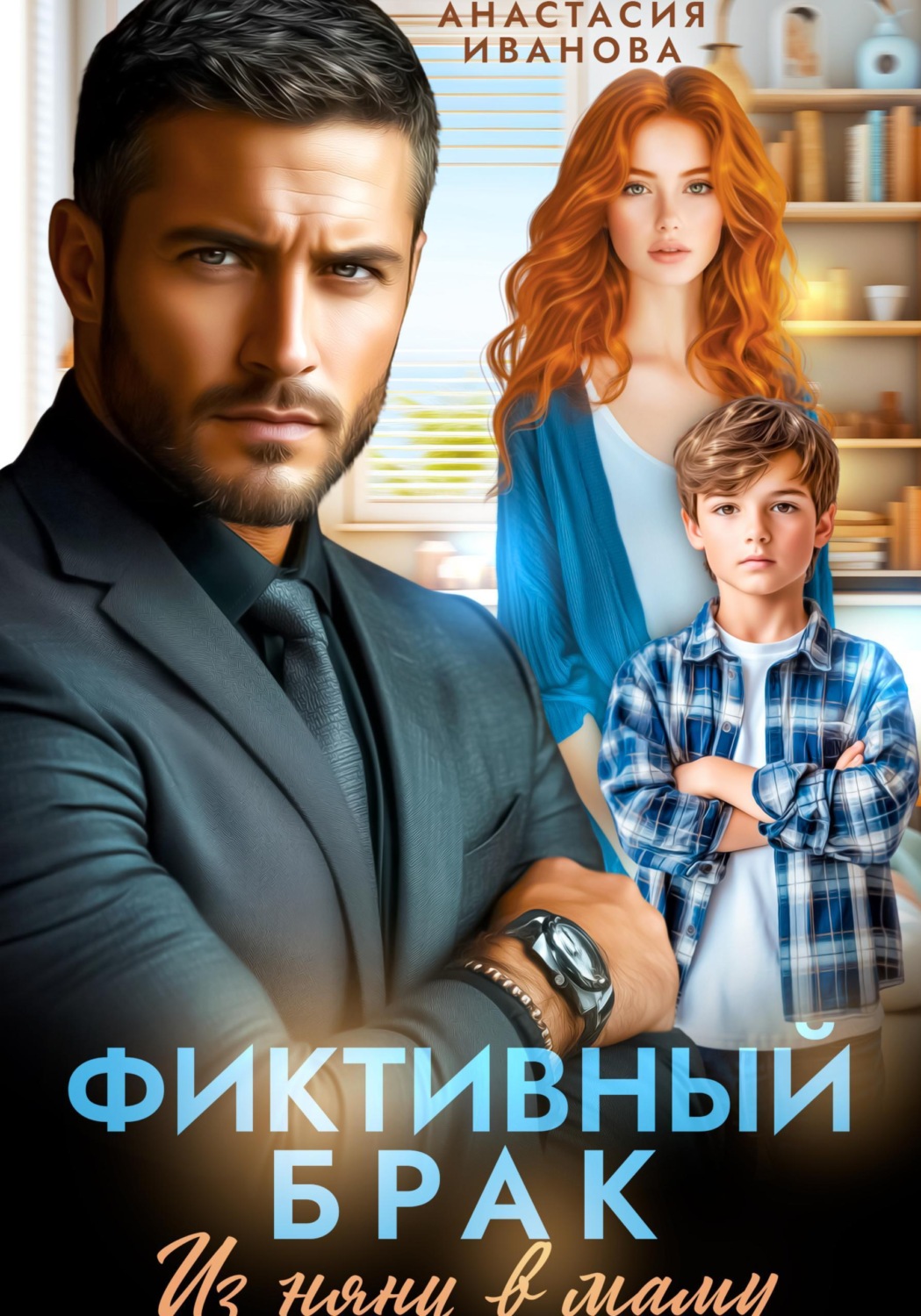 Обложка книги «Фиктивный брак. Из няни в маму»