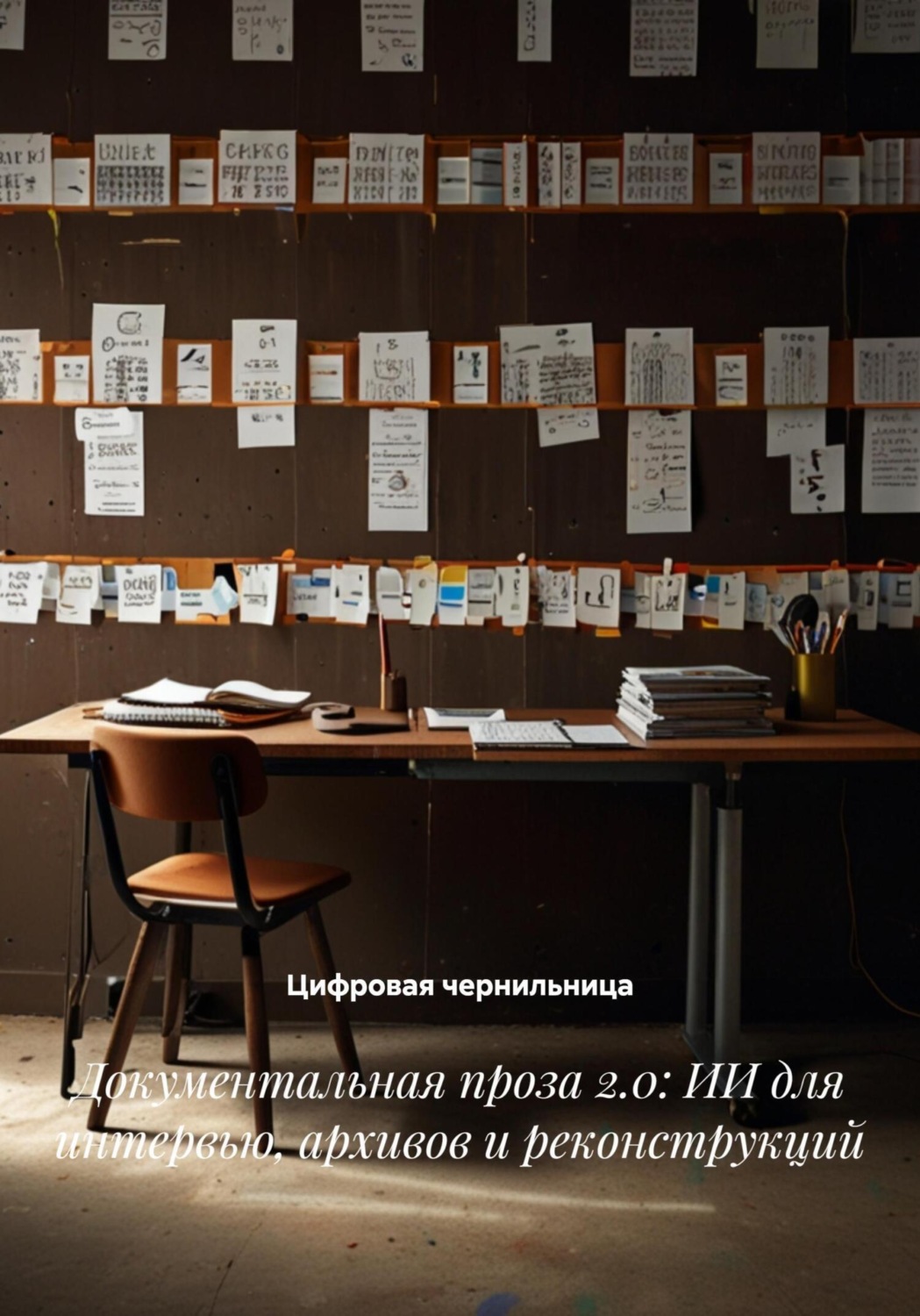 Обложка книги «Документальная проза 2.0: ИИ для интервью, архивов и реконструкций»