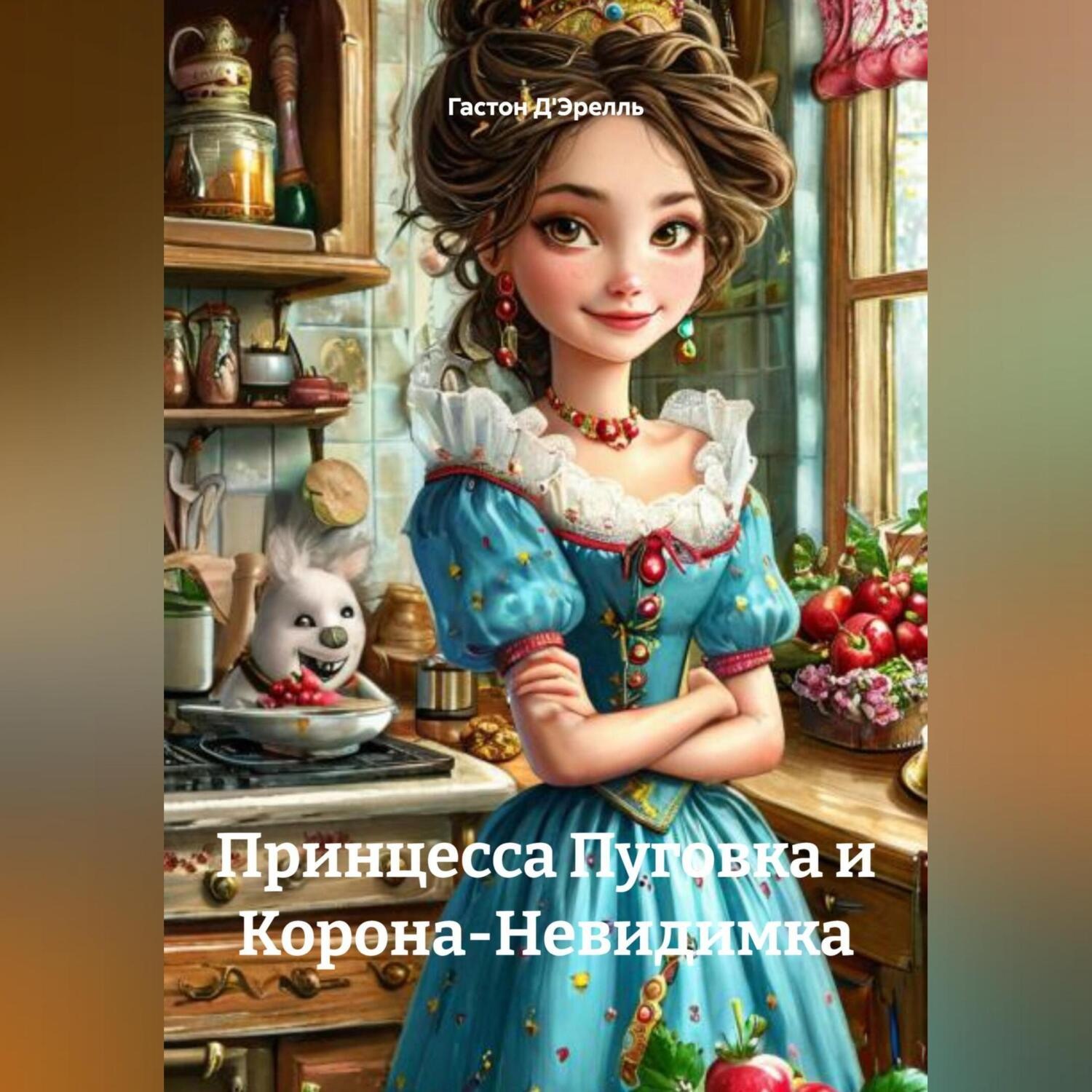 Обложка книги «Принцесса Пуговка и Корона-Невидимка»