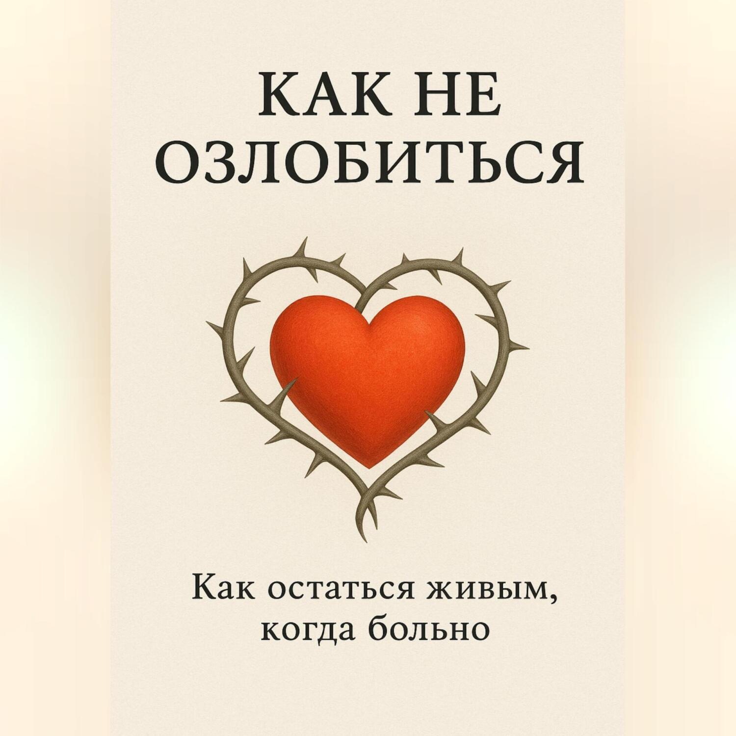 Обложка книги «Как не озлобиться»