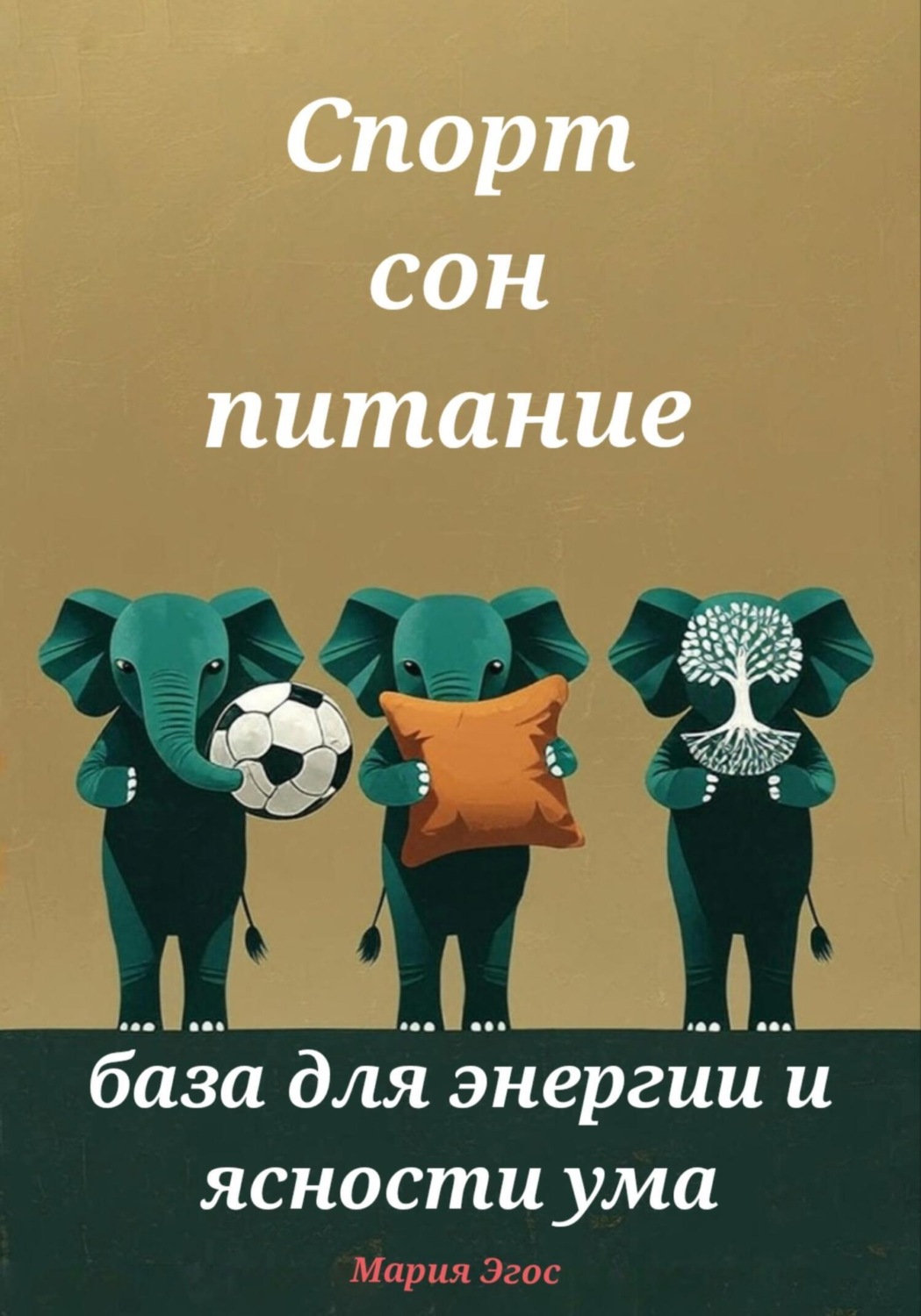 Обложка книги «Спорт, сон, питание – база для энергии и ясности ума»