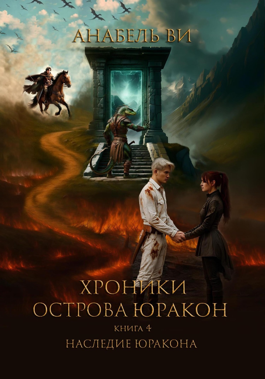 Обложка книги «Хроники острова Юракон. Книга 4. Наследие Юракона»