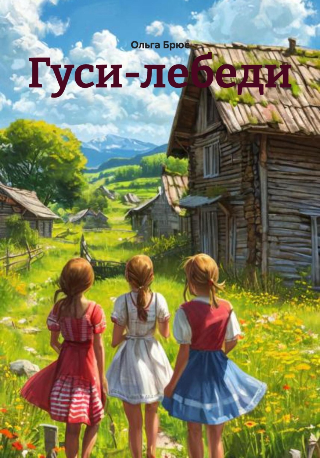 Обложка книги «Гуси-лебеди»
