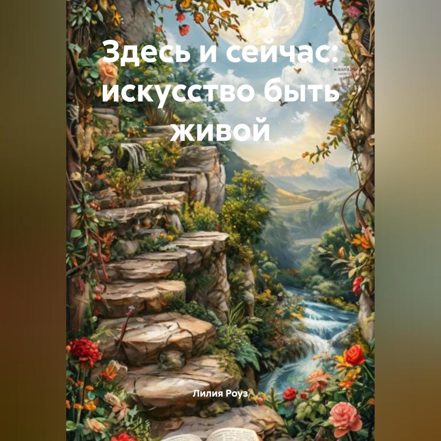 Обложка книги «Здесь и сейчас: искусство быть живой»