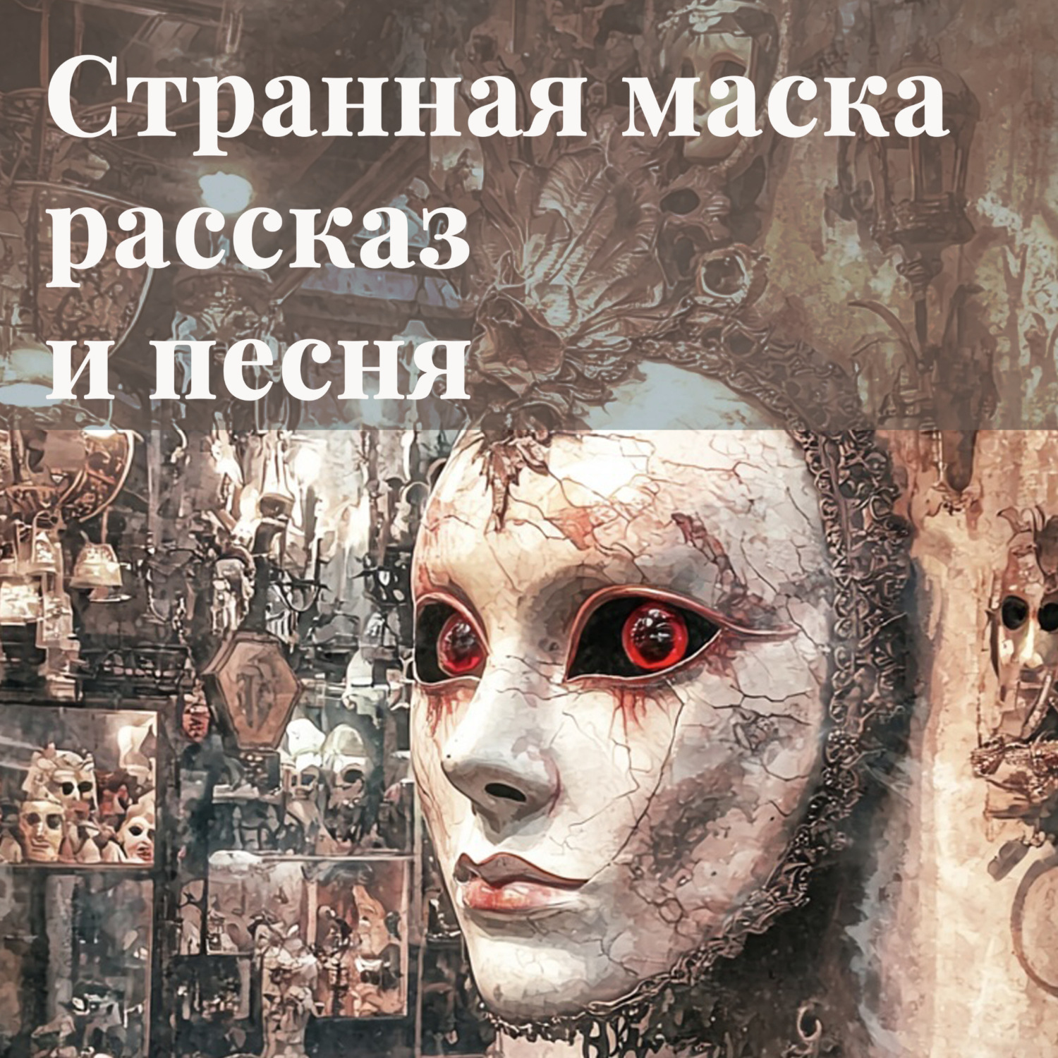 Обложка книги «Рассказ Странная маска»