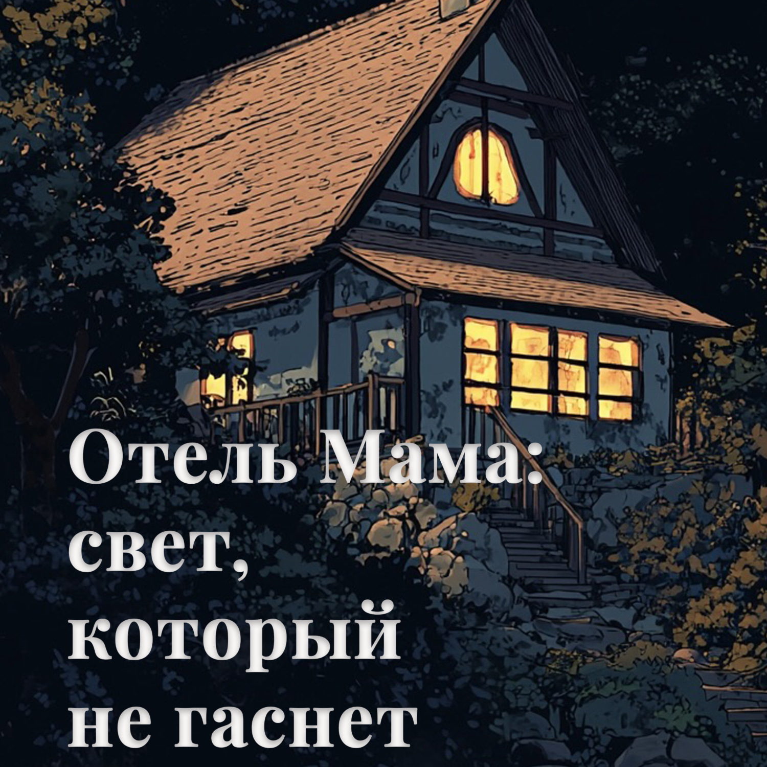 Обложка книги «Вечный свет Отеля Мама»