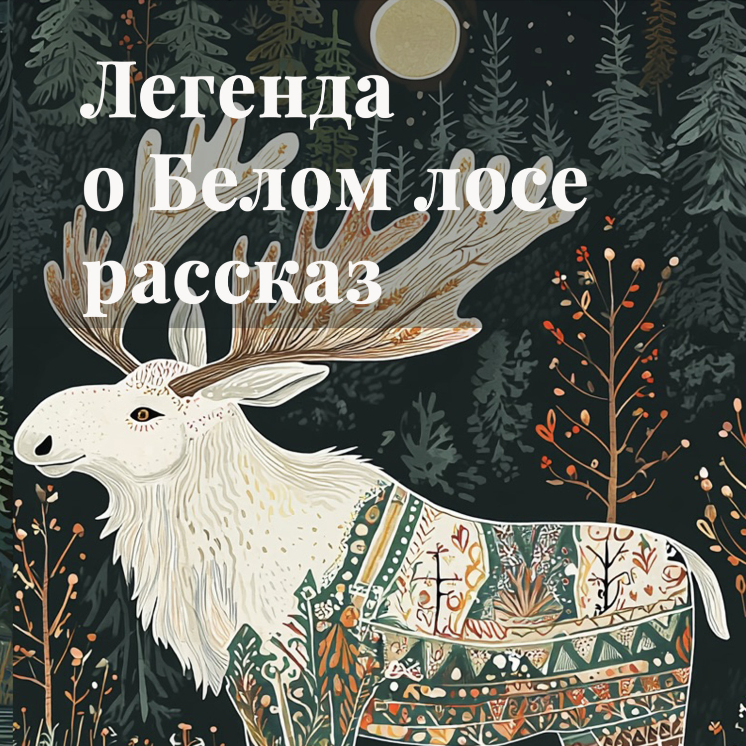 Обложка книги «Рассказ Легенда о Белом лосе»
