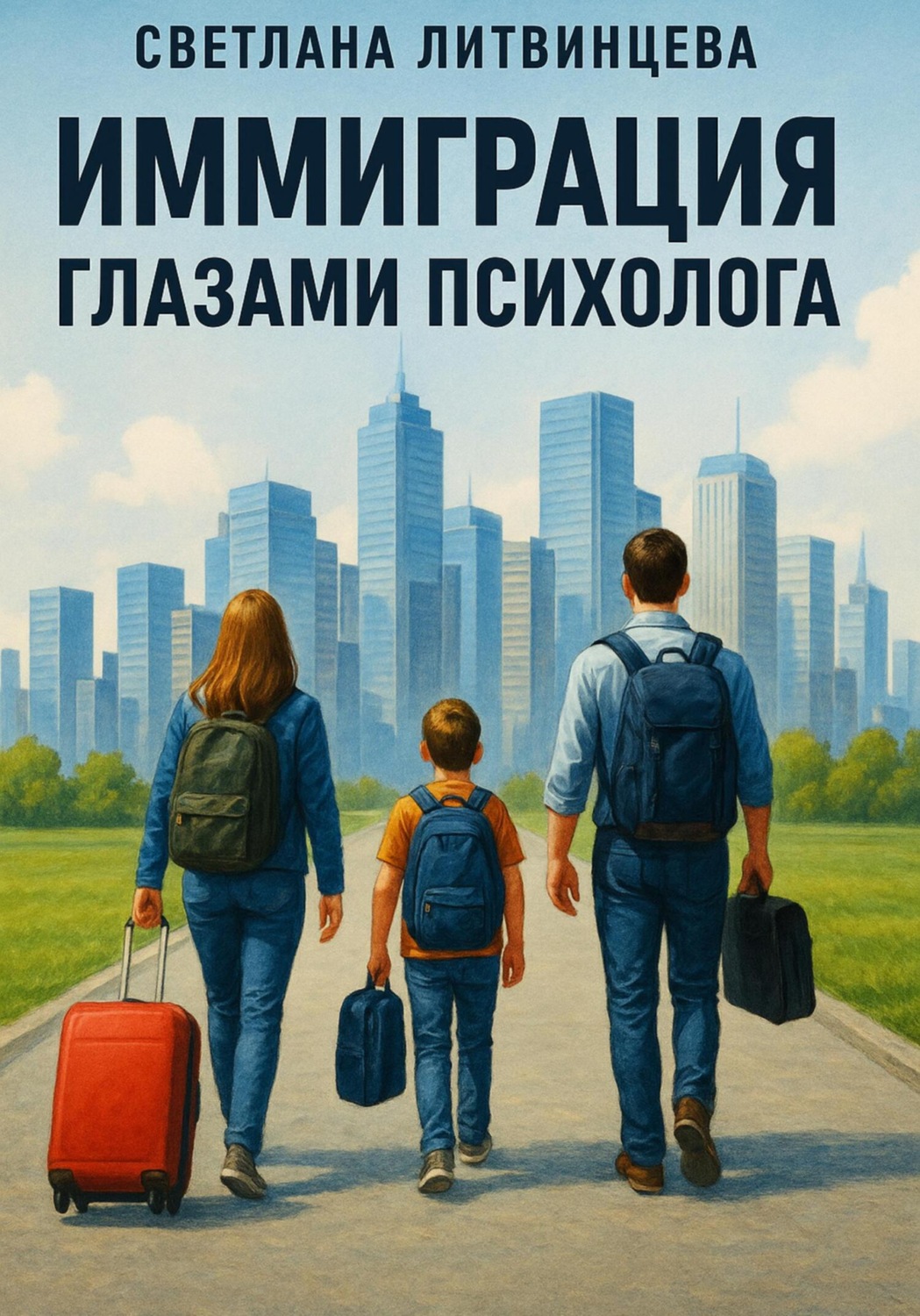 Обложка книги «Иммиграция глазами психолога»