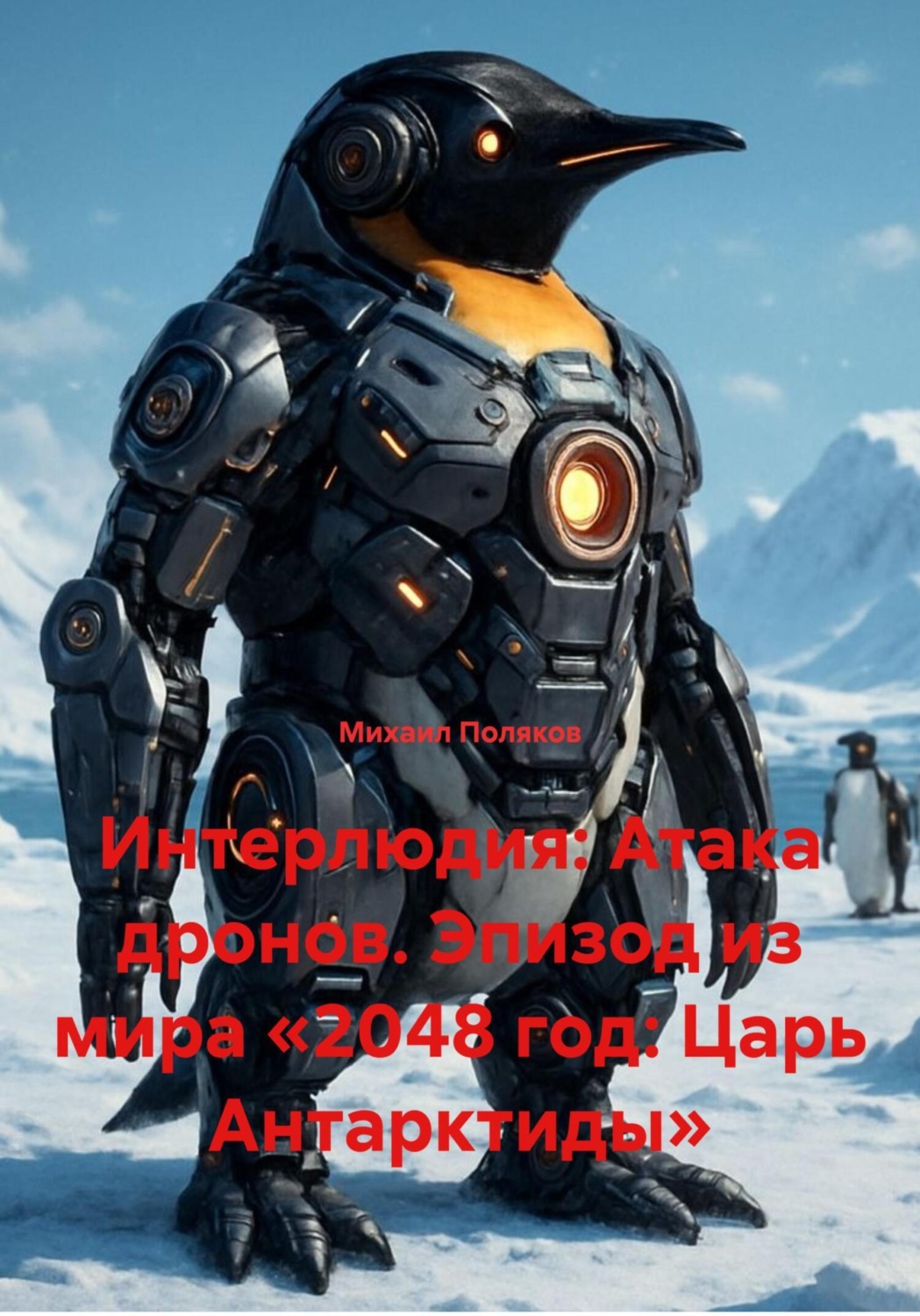 Обложка книги «Интерлюдия: Атака дронов. Эпизод из мира «2048 год: Царь Антарктиды»»