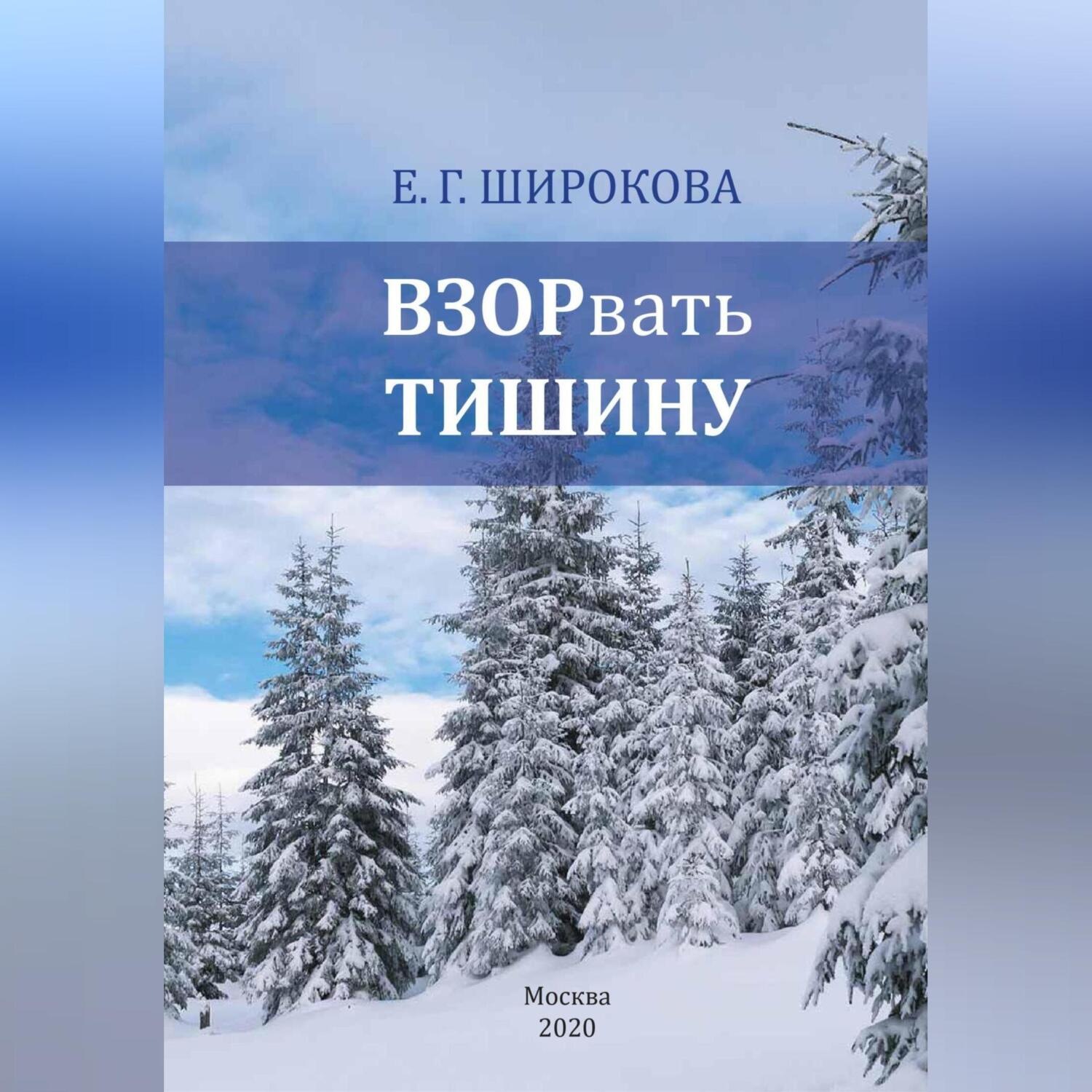 Обложка книги «ВЗОРвать тишину»