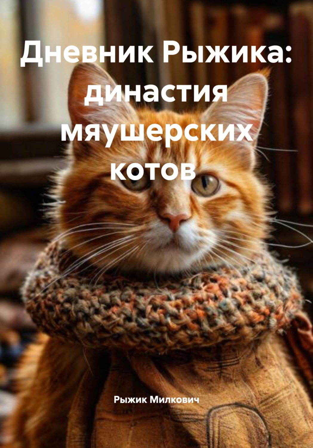 Обложка книги «Дневник Рыжика: династия мяушерских котов»