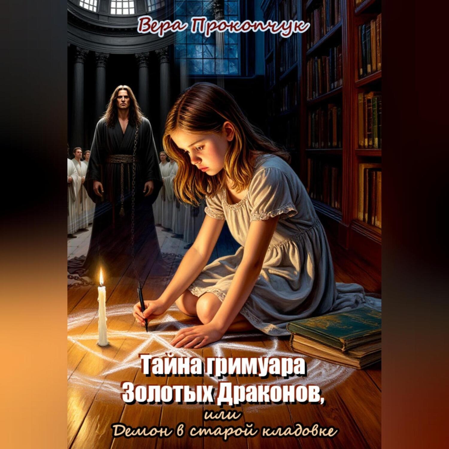 Обложка книги «Тайна гримуара Золотых Драконов, или Демон в старой кладовке»