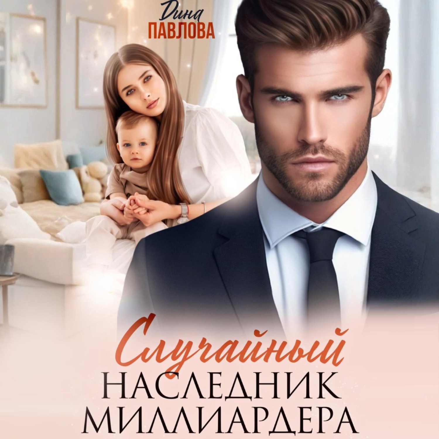 Обложка книги «Случайный наследник миллиардера»