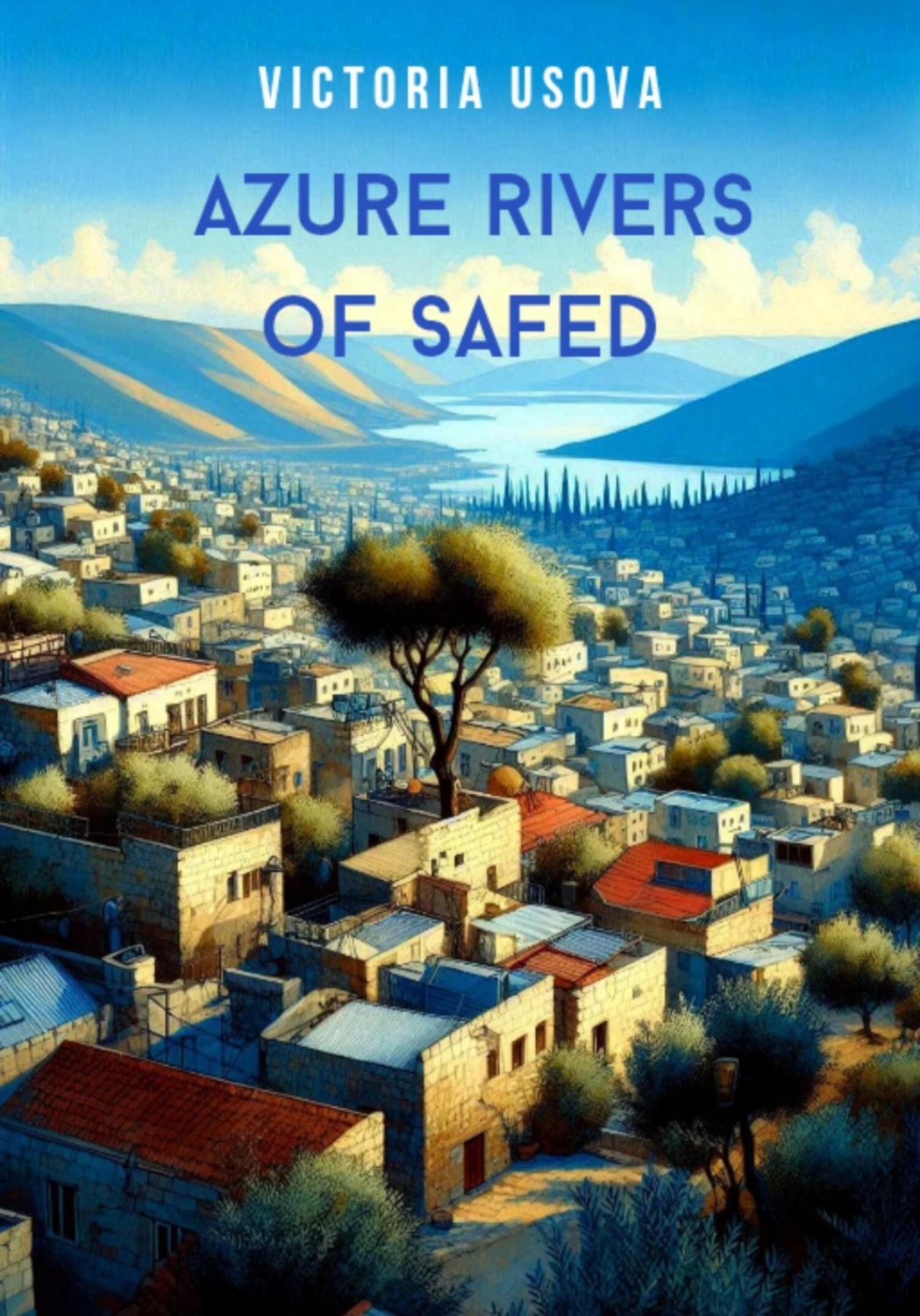 Обложка книги «Azure rivers of Safed»