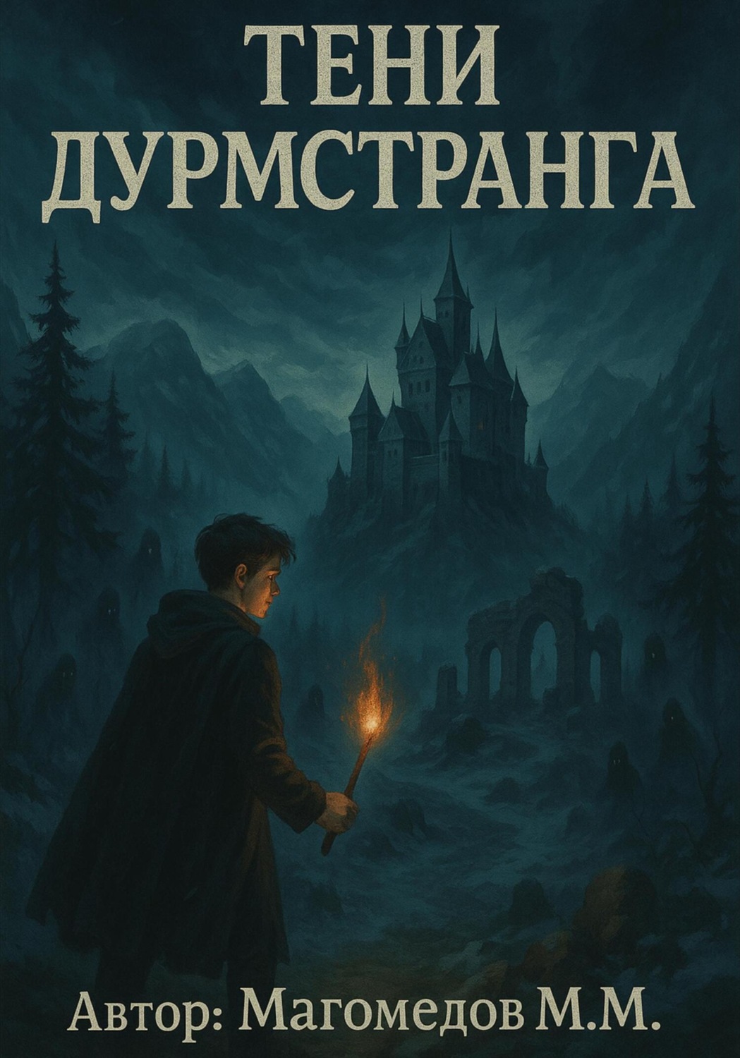 Обложка книги «Тени Дурмстранга»